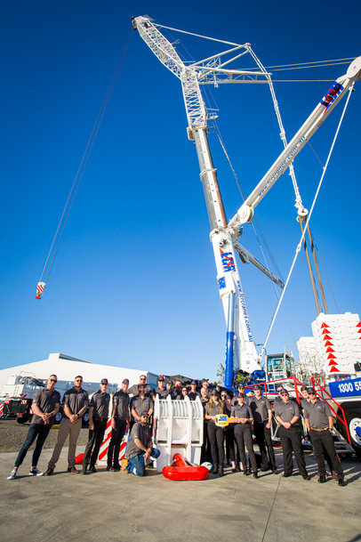 LCR takes delivery of Demag AC 1000-9 all terrain crane